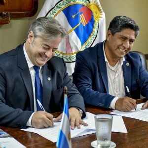 Firma de convenio