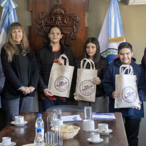 Visita de deportistas