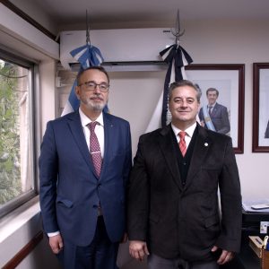 Visita embajador Ucrania